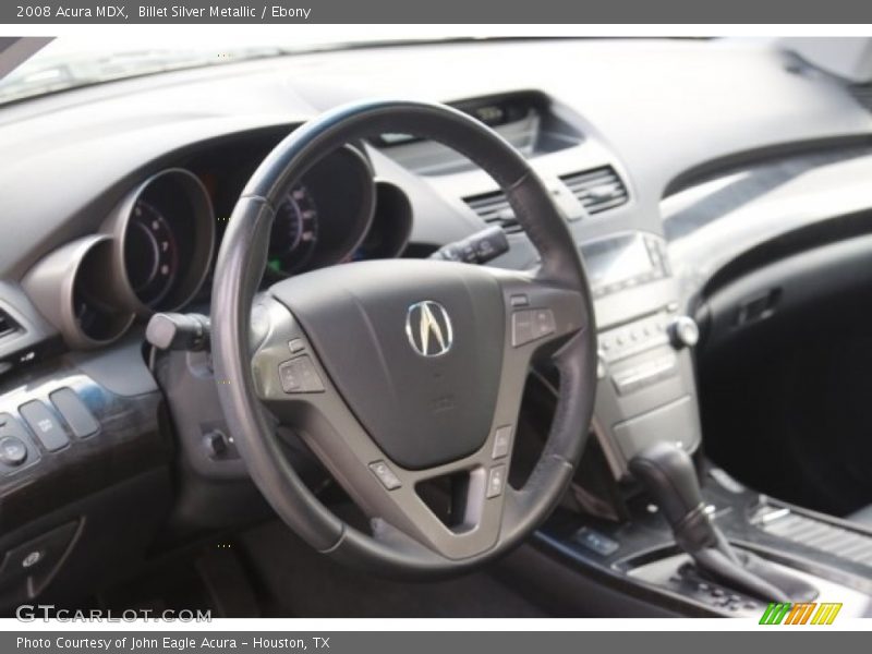 Billet Silver Metallic / Ebony 2008 Acura MDX