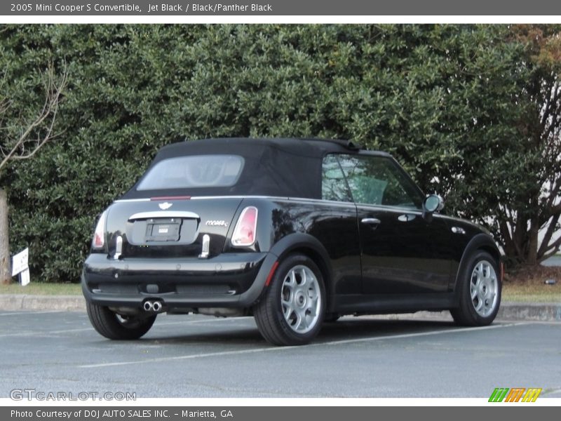Jet Black / Black/Panther Black 2005 Mini Cooper S Convertible