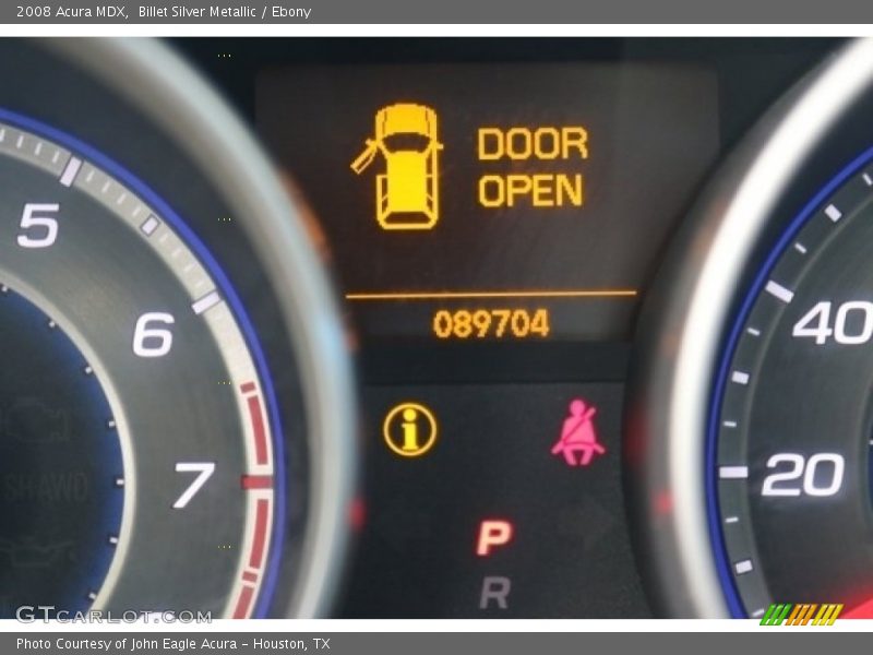Billet Silver Metallic / Ebony 2008 Acura MDX
