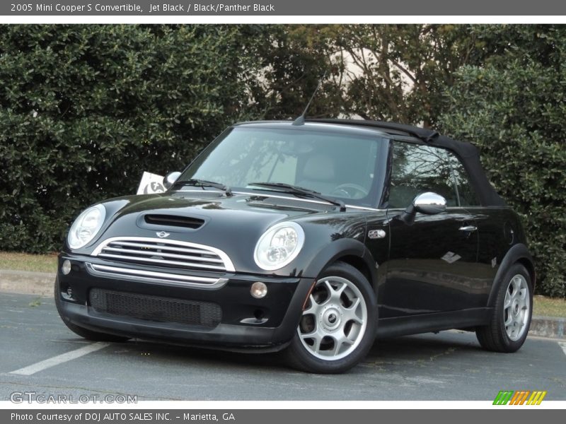 Jet Black / Black/Panther Black 2005 Mini Cooper S Convertible