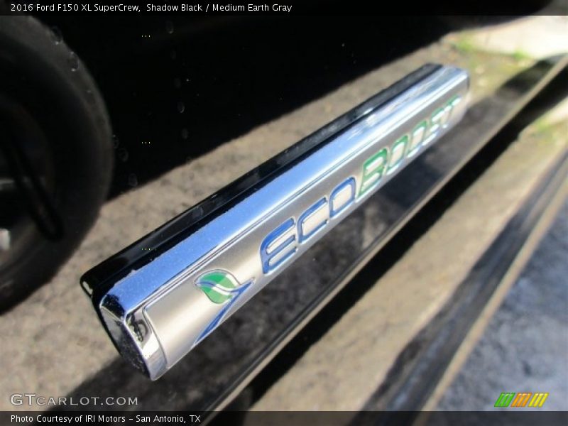Shadow Black / Medium Earth Gray 2016 Ford F150 XL SuperCrew
