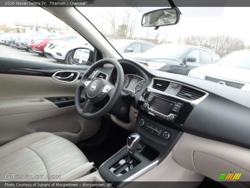 Titanium / Charcoal 2016 Nissan Sentra SV