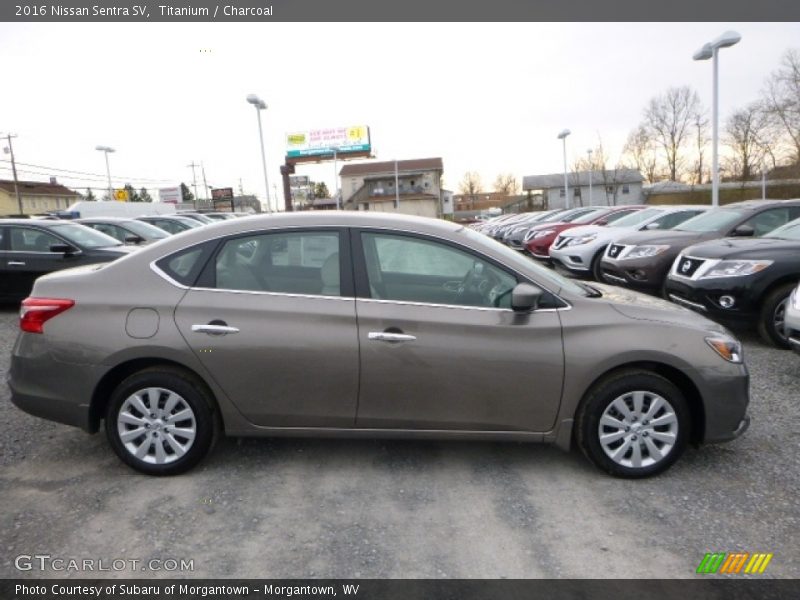 Titanium / Charcoal 2016 Nissan Sentra SV