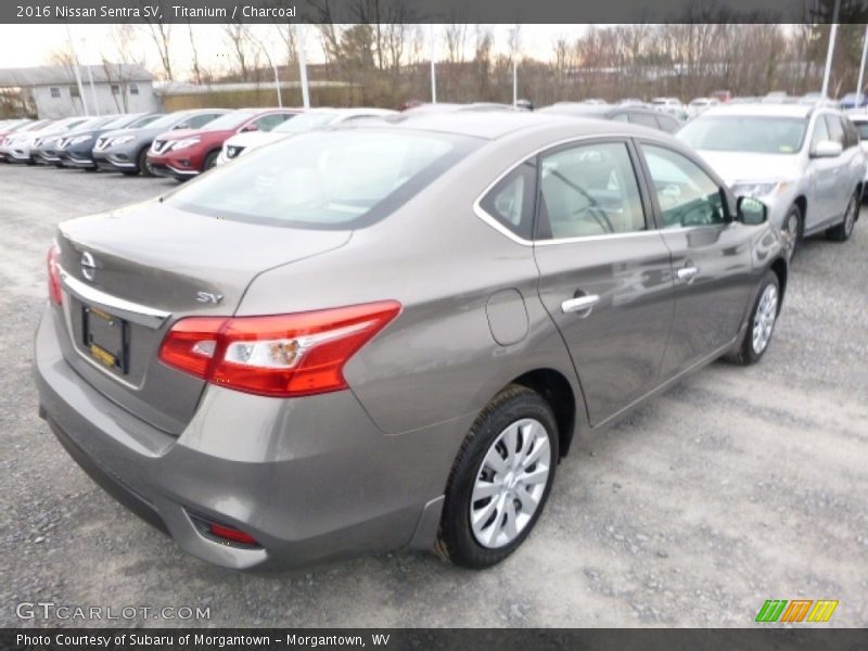 Titanium / Charcoal 2016 Nissan Sentra SV