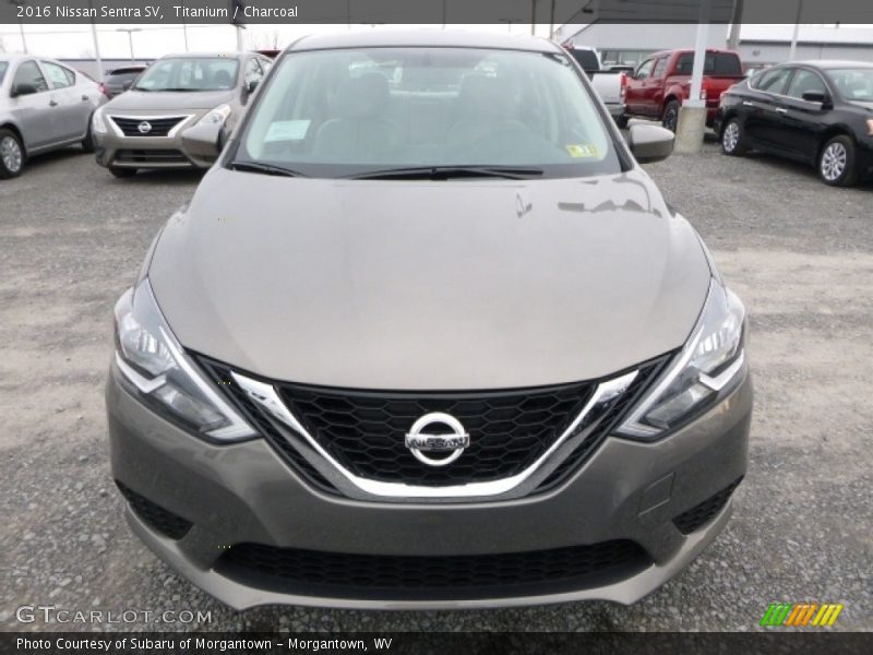 Titanium / Charcoal 2016 Nissan Sentra SV