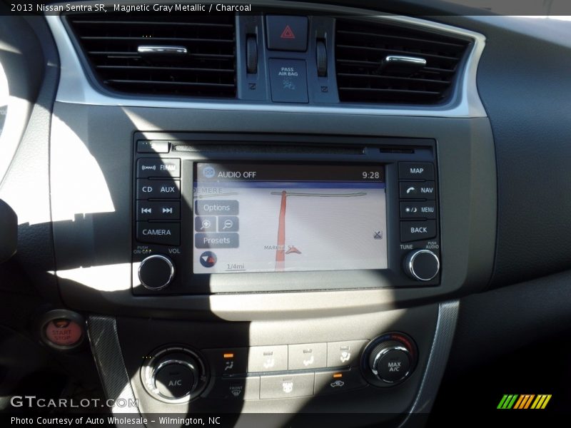 Magnetic Gray Metallic / Charcoal 2013 Nissan Sentra SR
