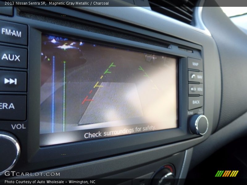 Magnetic Gray Metallic / Charcoal 2013 Nissan Sentra SR