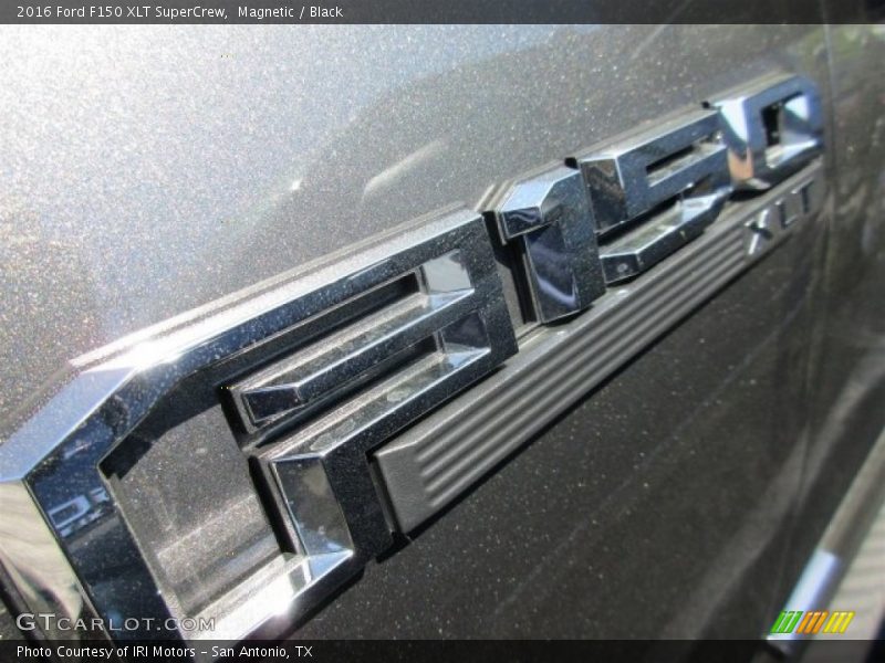 Magnetic / Black 2016 Ford F150 XLT SuperCrew