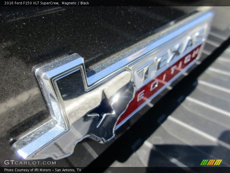 Magnetic / Black 2016 Ford F150 XLT SuperCrew