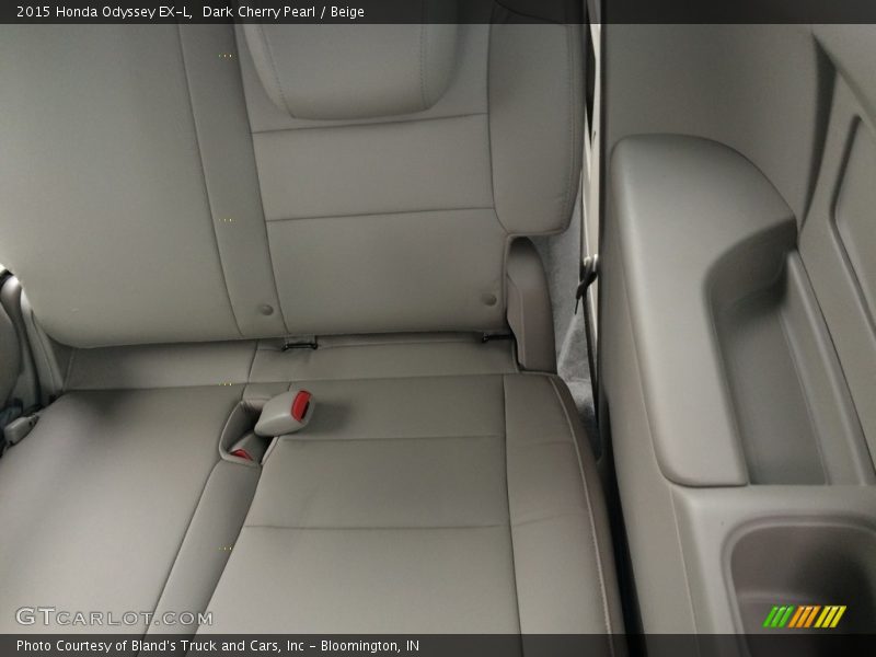 Dark Cherry Pearl / Beige 2015 Honda Odyssey EX-L