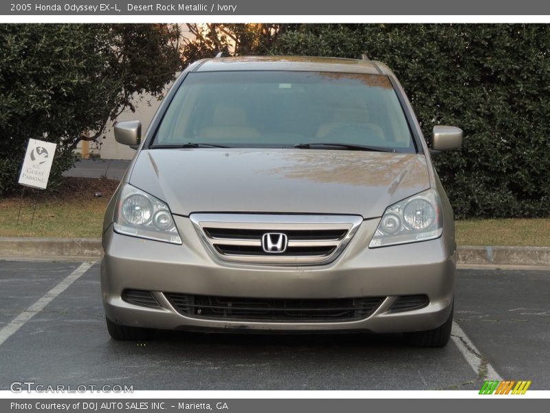 Desert Rock Metallic / Ivory 2005 Honda Odyssey EX-L