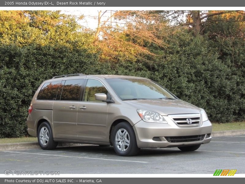Desert Rock Metallic / Ivory 2005 Honda Odyssey EX-L