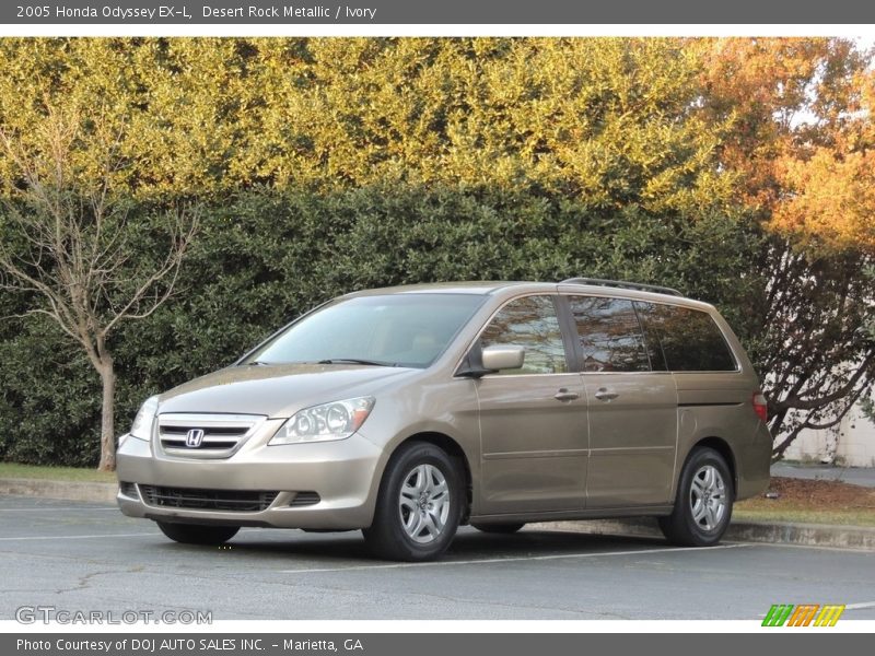Desert Rock Metallic / Ivory 2005 Honda Odyssey EX-L