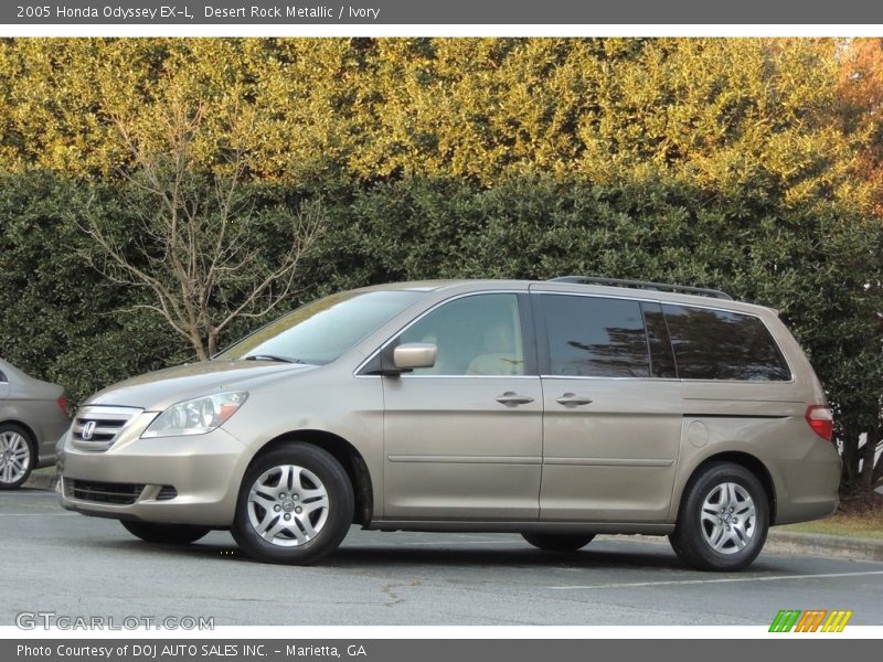 Desert Rock Metallic / Ivory 2005 Honda Odyssey EX-L