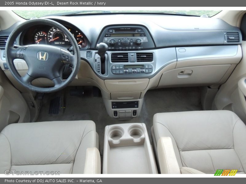 Desert Rock Metallic / Ivory 2005 Honda Odyssey EX-L