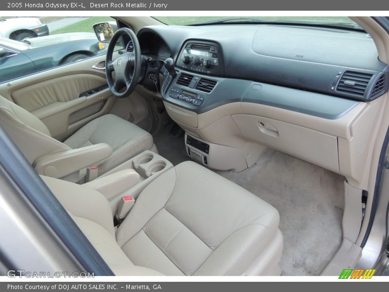 Desert Rock Metallic / Ivory 2005 Honda Odyssey EX-L