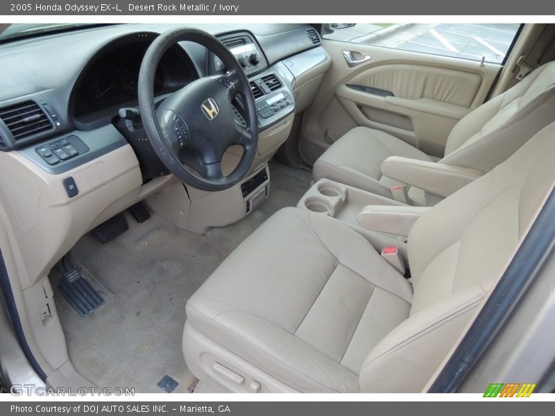 Desert Rock Metallic / Ivory 2005 Honda Odyssey EX-L