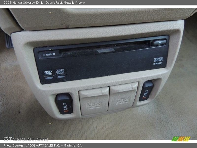 Desert Rock Metallic / Ivory 2005 Honda Odyssey EX-L