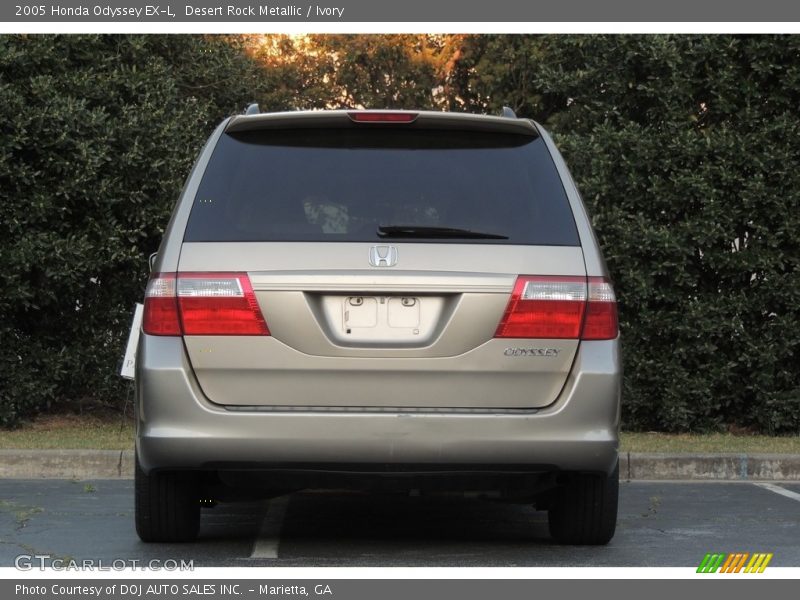 Desert Rock Metallic / Ivory 2005 Honda Odyssey EX-L