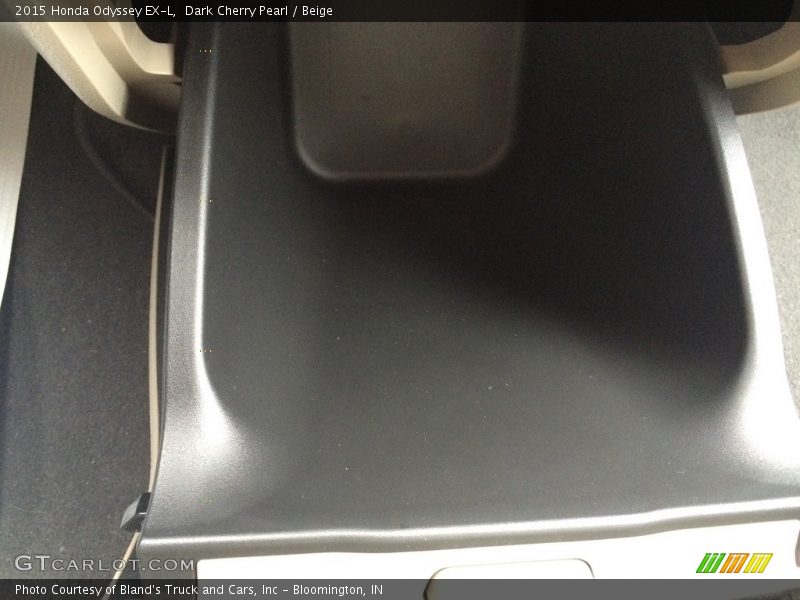 Dark Cherry Pearl / Beige 2015 Honda Odyssey EX-L