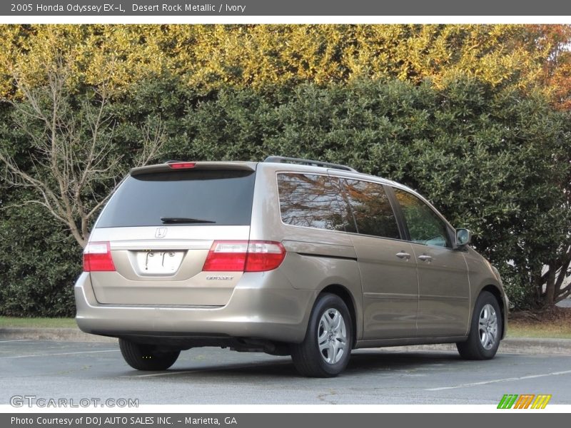 Desert Rock Metallic / Ivory 2005 Honda Odyssey EX-L