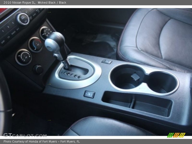 Wicked Black / Black 2010 Nissan Rogue SL
