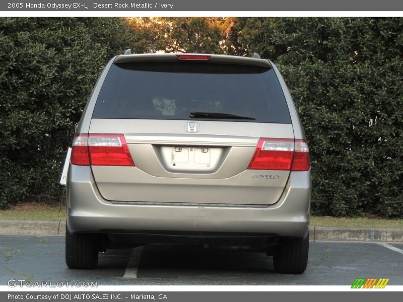 Desert Rock Metallic / Ivory 2005 Honda Odyssey EX-L