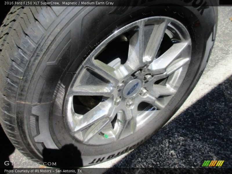 Magnetic / Medium Earth Gray 2016 Ford F150 XLT SuperCrew