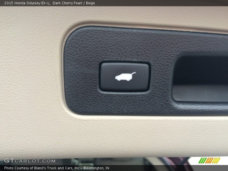 Dark Cherry Pearl / Beige 2015 Honda Odyssey EX-L