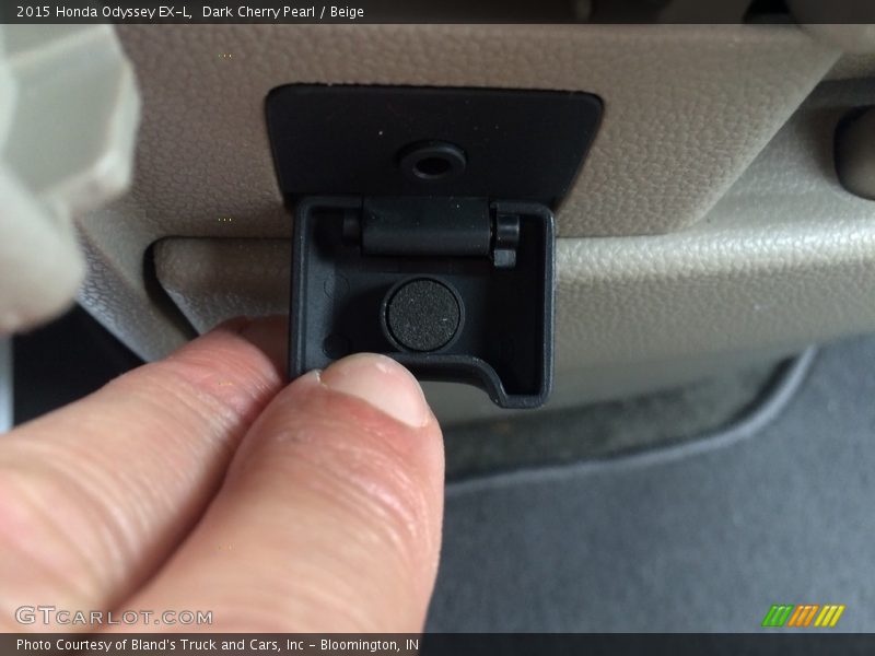 Dark Cherry Pearl / Beige 2015 Honda Odyssey EX-L