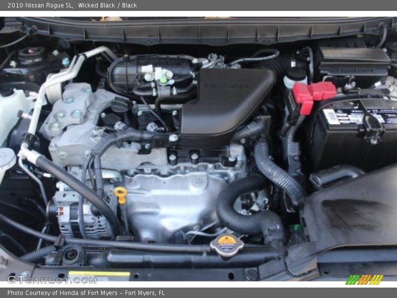 Wicked Black / Black 2010 Nissan Rogue SL