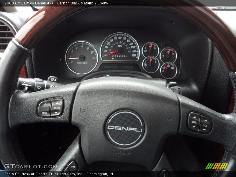 Carbon Black Metallic / Ebony 2008 GMC Envoy Denali 4x4