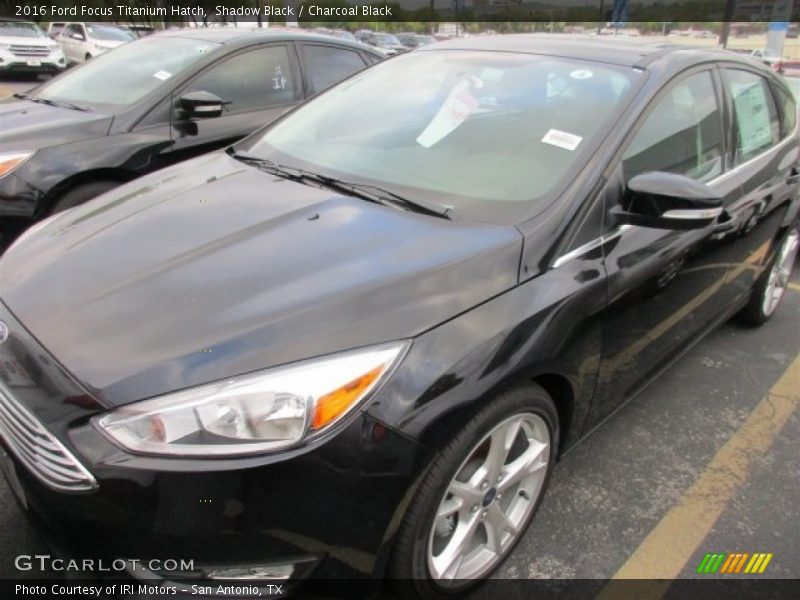 Shadow Black / Charcoal Black 2016 Ford Focus Titanium Hatch