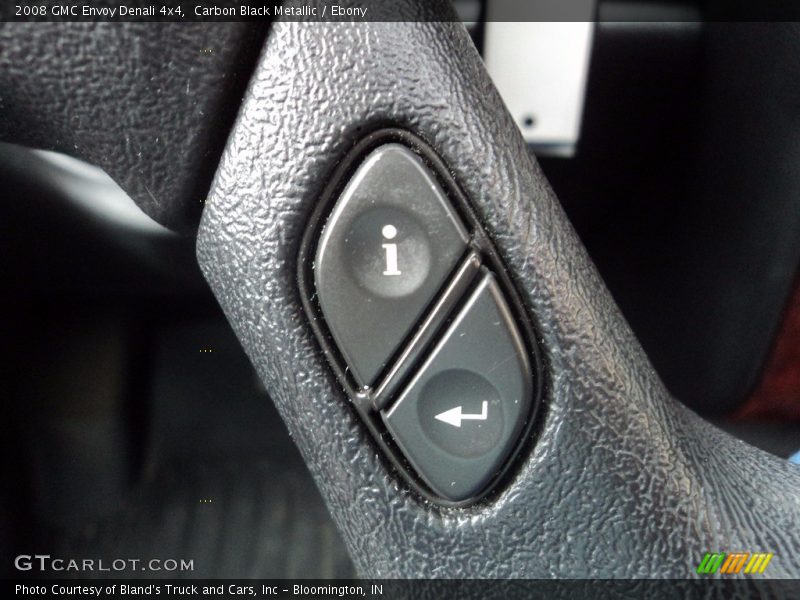 Carbon Black Metallic / Ebony 2008 GMC Envoy Denali 4x4