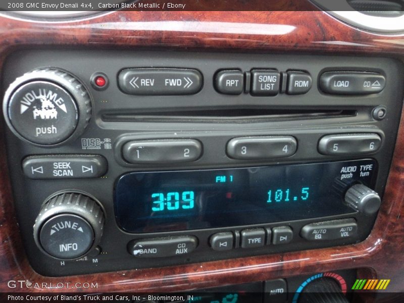 Carbon Black Metallic / Ebony 2008 GMC Envoy Denali 4x4