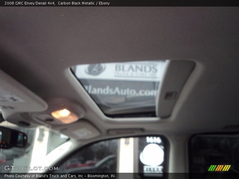 Carbon Black Metallic / Ebony 2008 GMC Envoy Denali 4x4