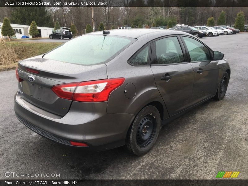 Sterling Gray / Charcoal Black 2013 Ford Focus S Sedan