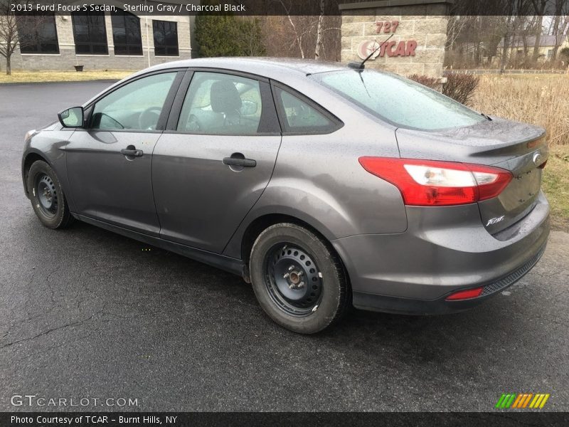 Sterling Gray / Charcoal Black 2013 Ford Focus S Sedan