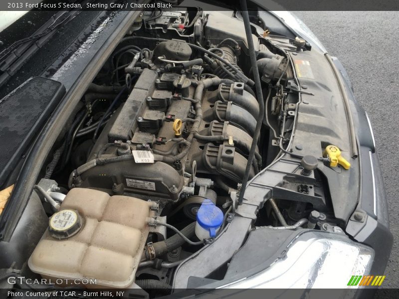 Sterling Gray / Charcoal Black 2013 Ford Focus S Sedan