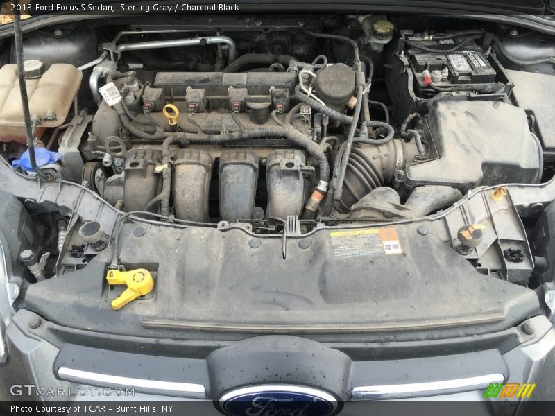 Sterling Gray / Charcoal Black 2013 Ford Focus S Sedan
