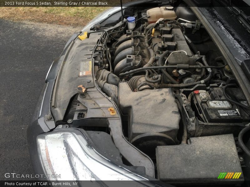 Sterling Gray / Charcoal Black 2013 Ford Focus S Sedan