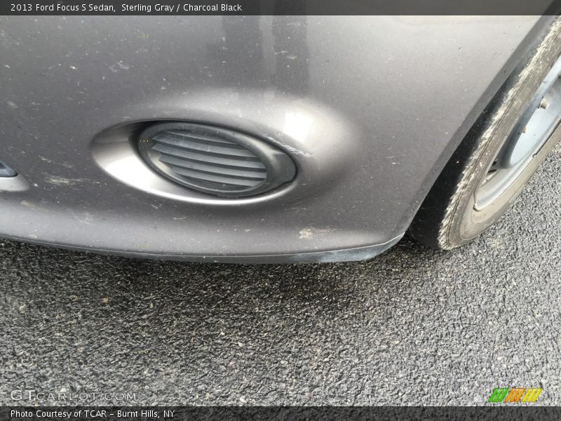 Sterling Gray / Charcoal Black 2013 Ford Focus S Sedan
