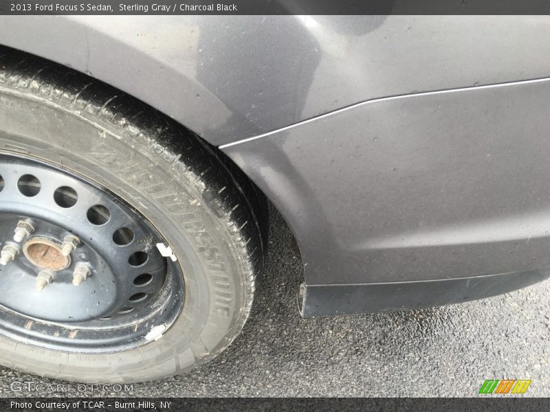 Sterling Gray / Charcoal Black 2013 Ford Focus S Sedan