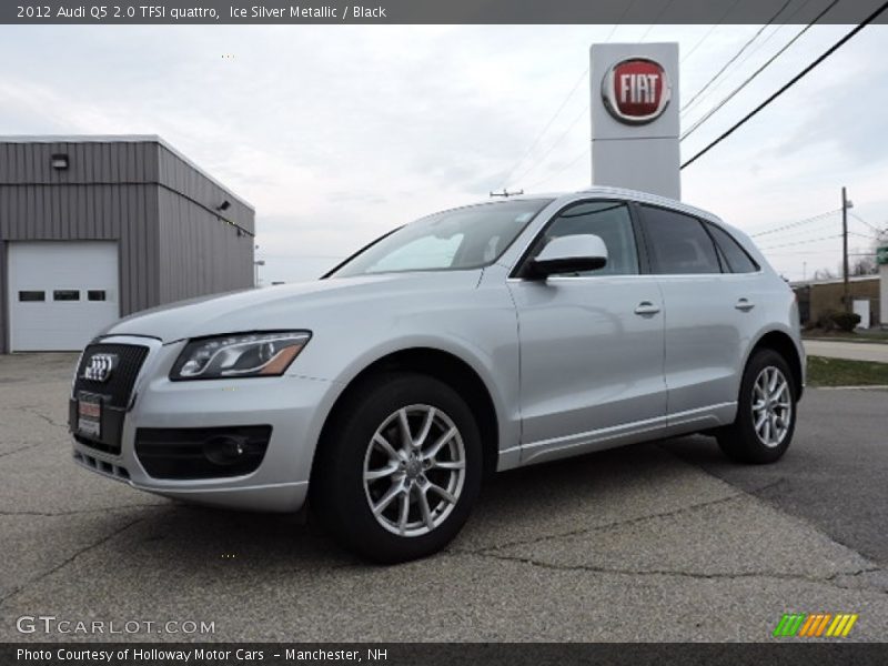 Ice Silver Metallic / Black 2012 Audi Q5 2.0 TFSI quattro