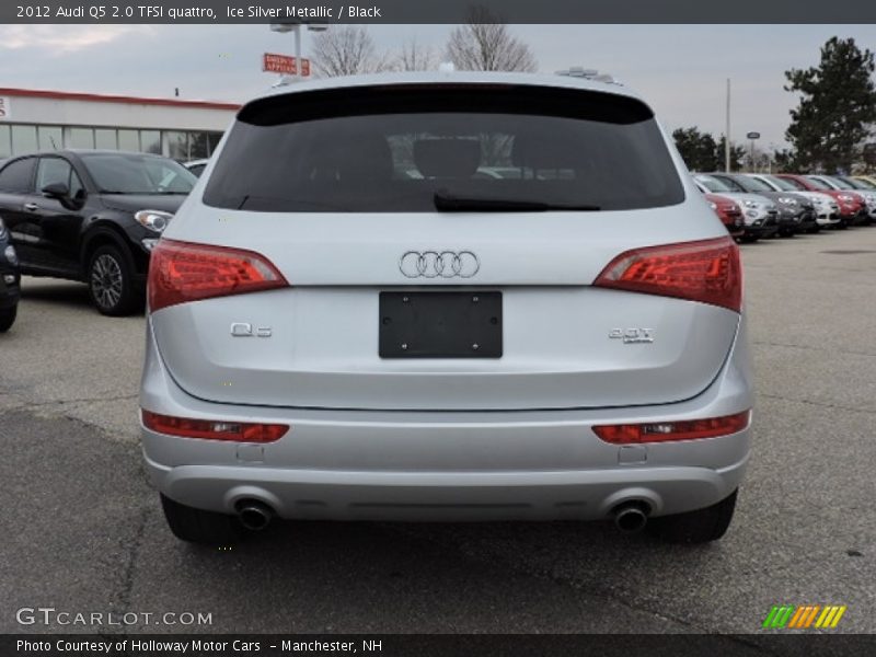 Ice Silver Metallic / Black 2012 Audi Q5 2.0 TFSI quattro