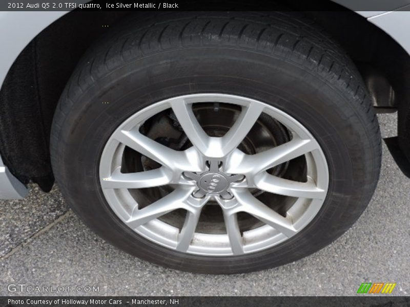 Ice Silver Metallic / Black 2012 Audi Q5 2.0 TFSI quattro