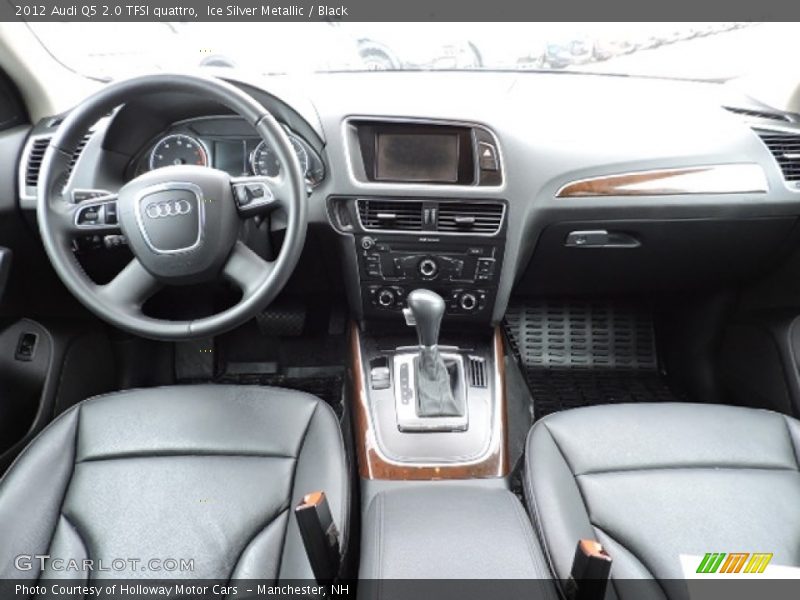 Ice Silver Metallic / Black 2012 Audi Q5 2.0 TFSI quattro