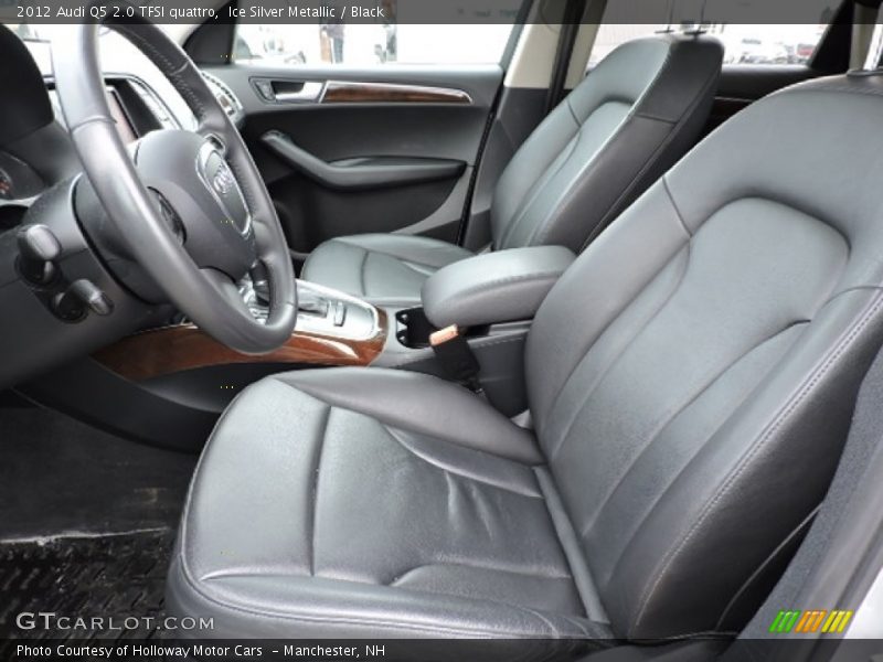 Ice Silver Metallic / Black 2012 Audi Q5 2.0 TFSI quattro