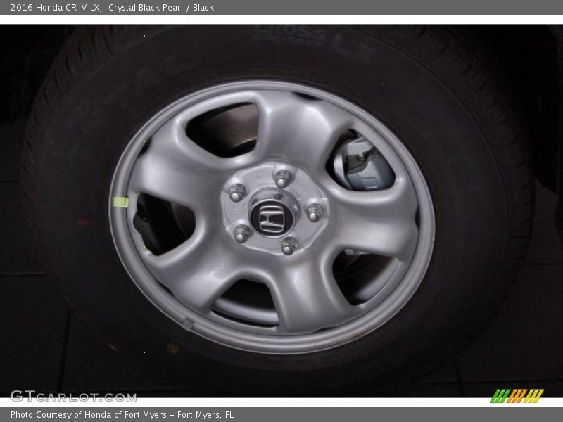 Crystal Black Pearl / Black 2016 Honda CR-V LX