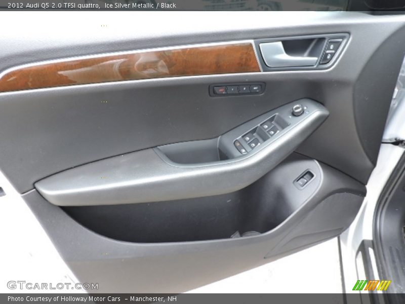 Ice Silver Metallic / Black 2012 Audi Q5 2.0 TFSI quattro